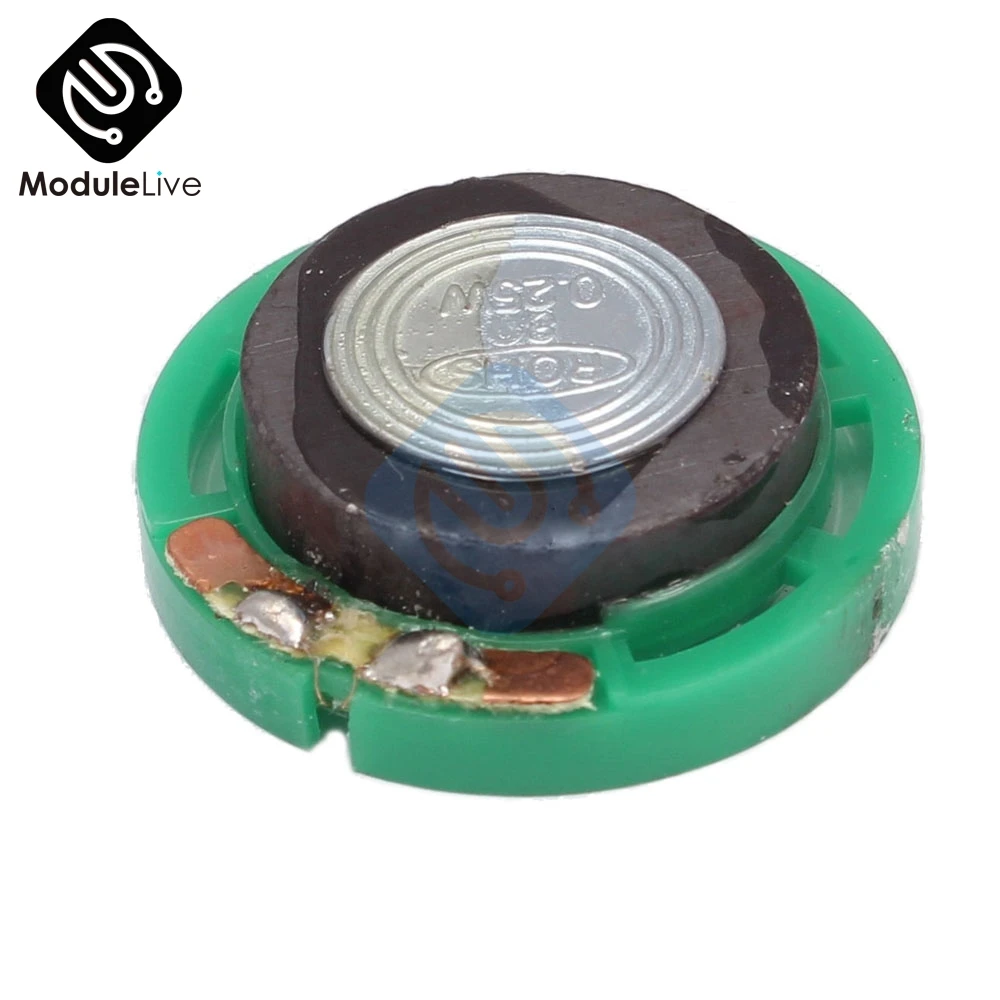 2 шт./пара громкий динамик 0 25 Вт 8 Ом маленькая труба 29 мм стерео мм|Детали и