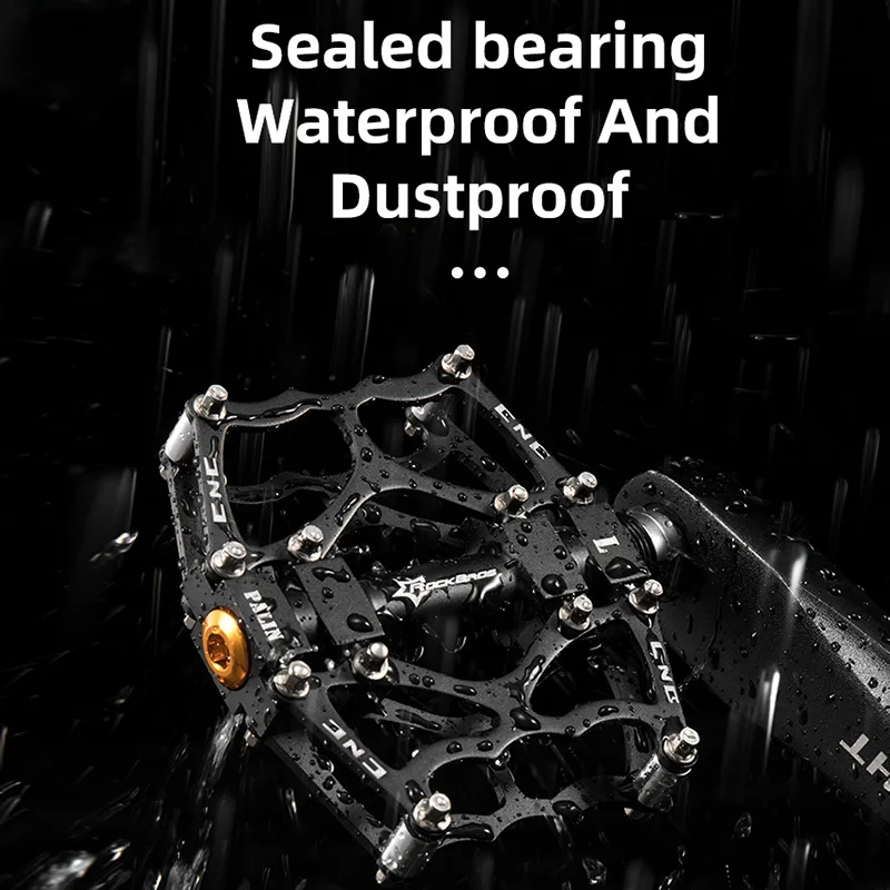 ROCKBROS горный велосипед педали велосипеда MTB дорожный ультра легкие Алюминий сплав