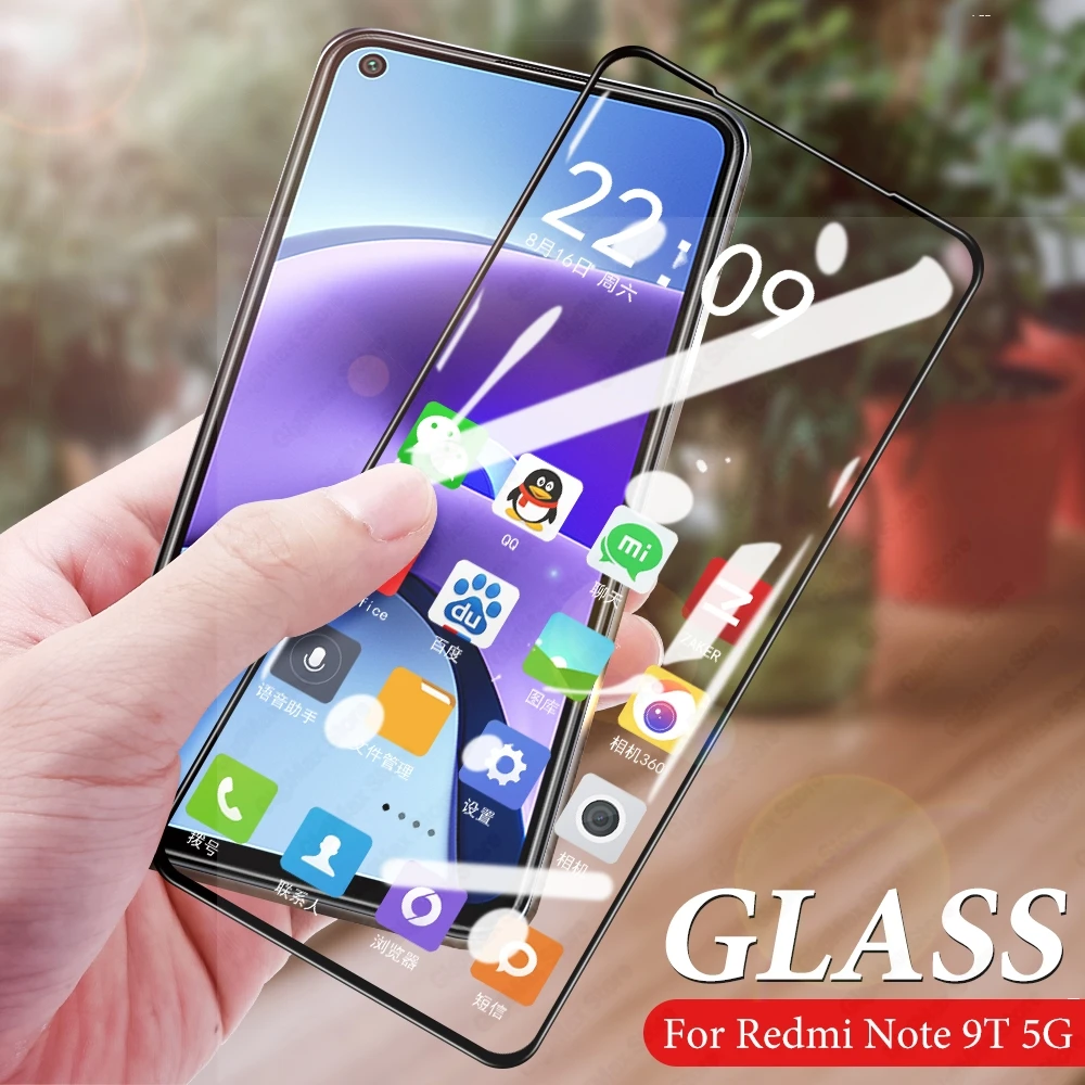 

3Pcs Clear Protective Glass Redmi Note 9 Pro Max 9T 5G 9S 9C 9A Full Cover Screen Tempered Glass For Xiaomi Redmi Note 9Pro Max