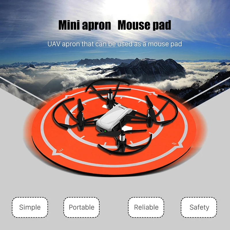 Универсальная Водонепроницаемая посадочная площадка 25 см портативный складной