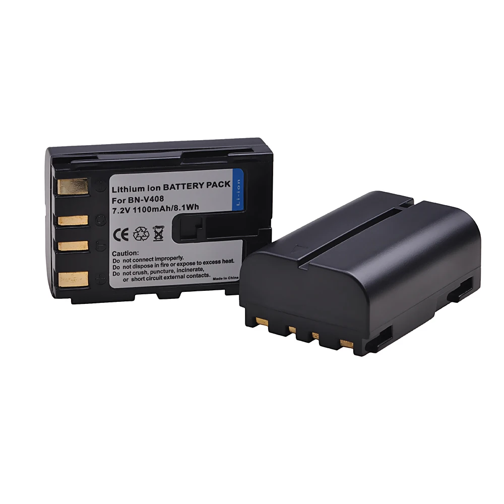 2 шт./упаковка аккумулятор 1100 мАч для JVC GR D20 D200 D200US D201 D20E D20EG D21EK D22 D220 D23 | Электроника