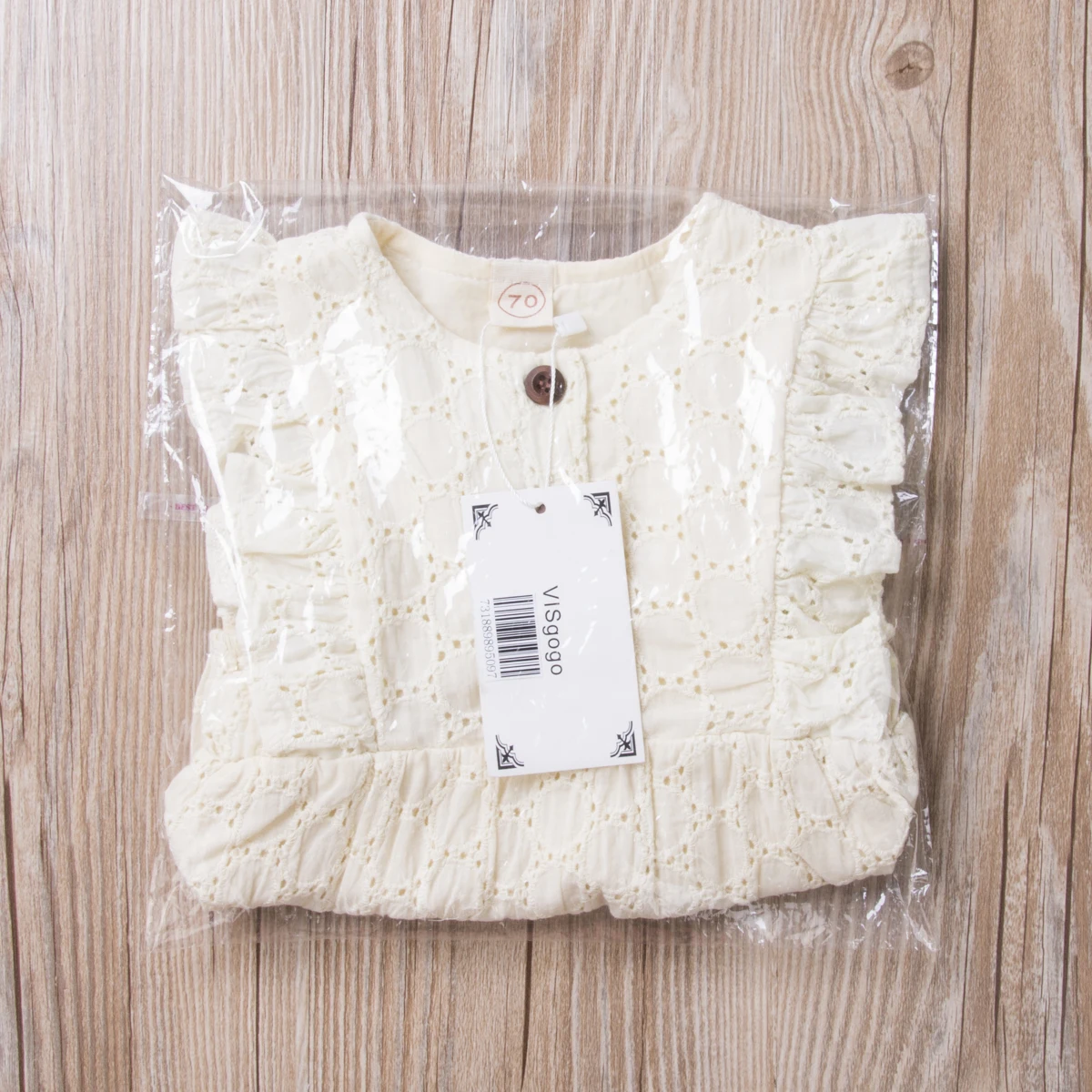 

Pudcoco Infant Baby Girls Bodysuit Kids Cotton Linen Sleeveless Shirt Newborn Lace Jumpsuit Summer Outfits Clothes