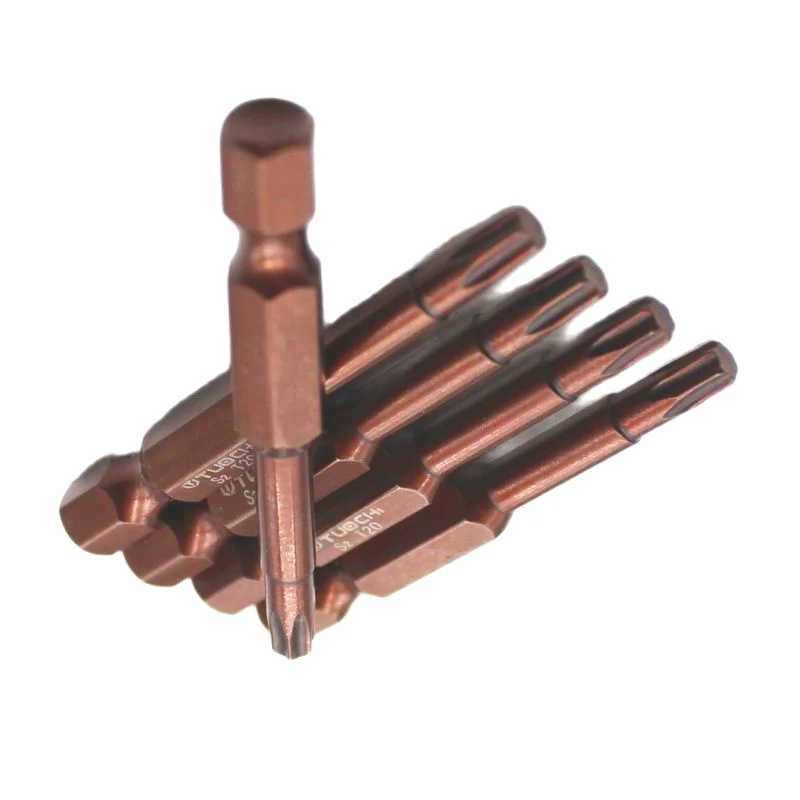 

5pcs 1/4" Hex Shank T8 Torx Screwdriver Bit Set