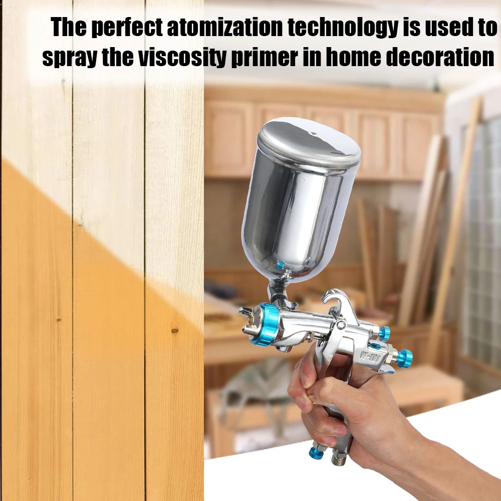 Аэрограф с гравитационным кормовым контейнером ручной инструмент для