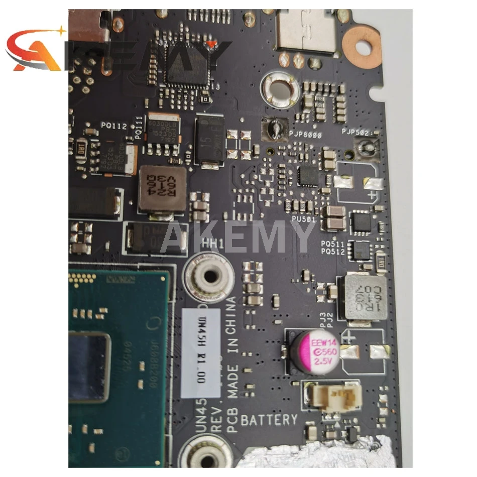 

Akemy 90MS00L0-R01000 motherboard For Asus VivoMini UN45 Mini Vivo PC computer Mainboard W/ N3000/UMA