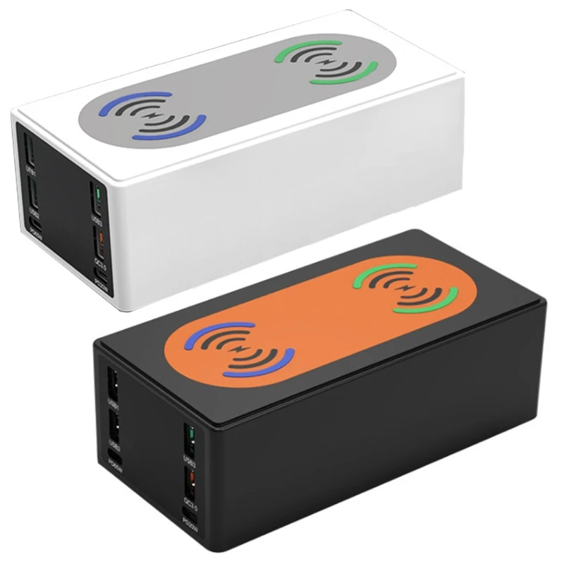 

Двойная док-станция для зарядки QC 150, 20/65 Вт