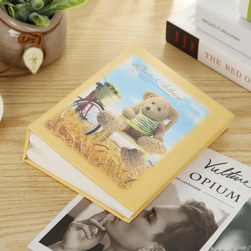 4D вставка суперпластиковые фотографии альбом книга легкий и нежный простой и благородный стиль интерстициальный фотоальбом чехол