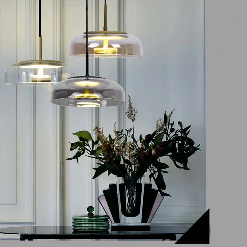 Подвесная лампа E27 в скандинавском стиле для ресторана простой