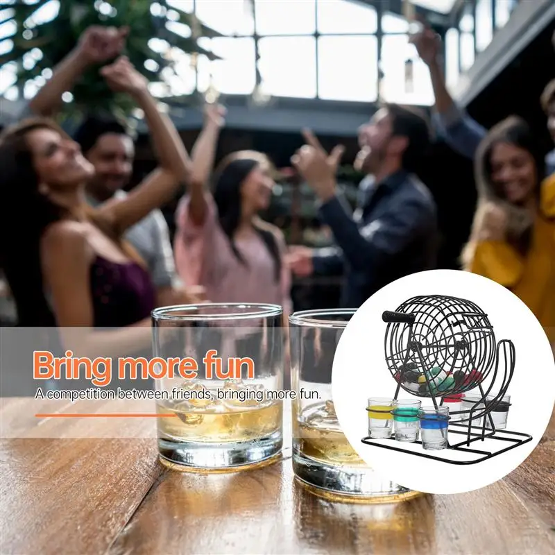 

1 Set Lottery Machine Game Multi-purpose Wine Party Plaything Creative Games