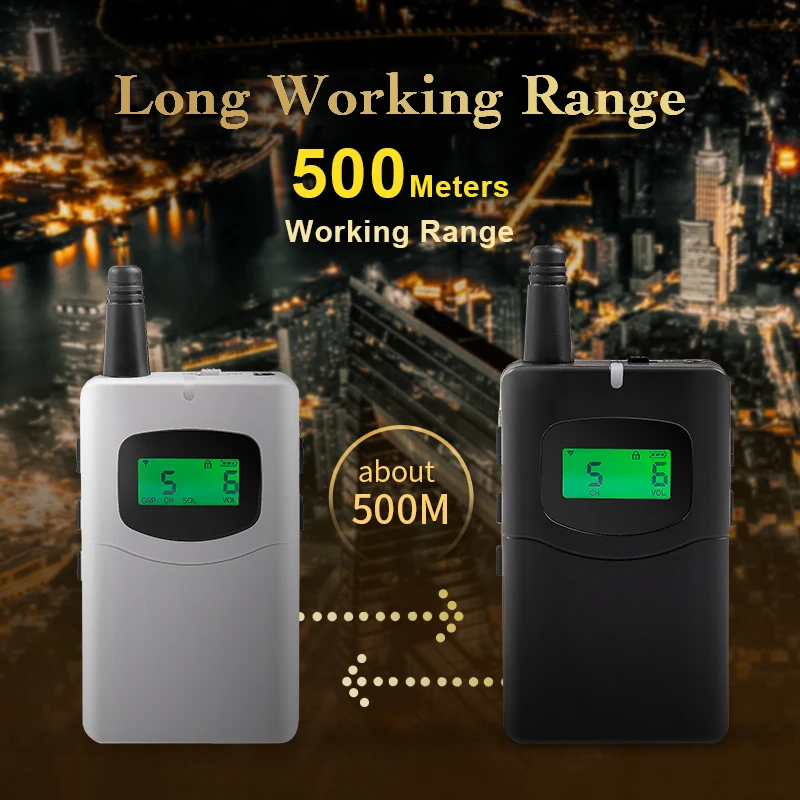 Беспроводная рация Wirelesslinkx двусторонняя радиосвязь аудио система для обучения