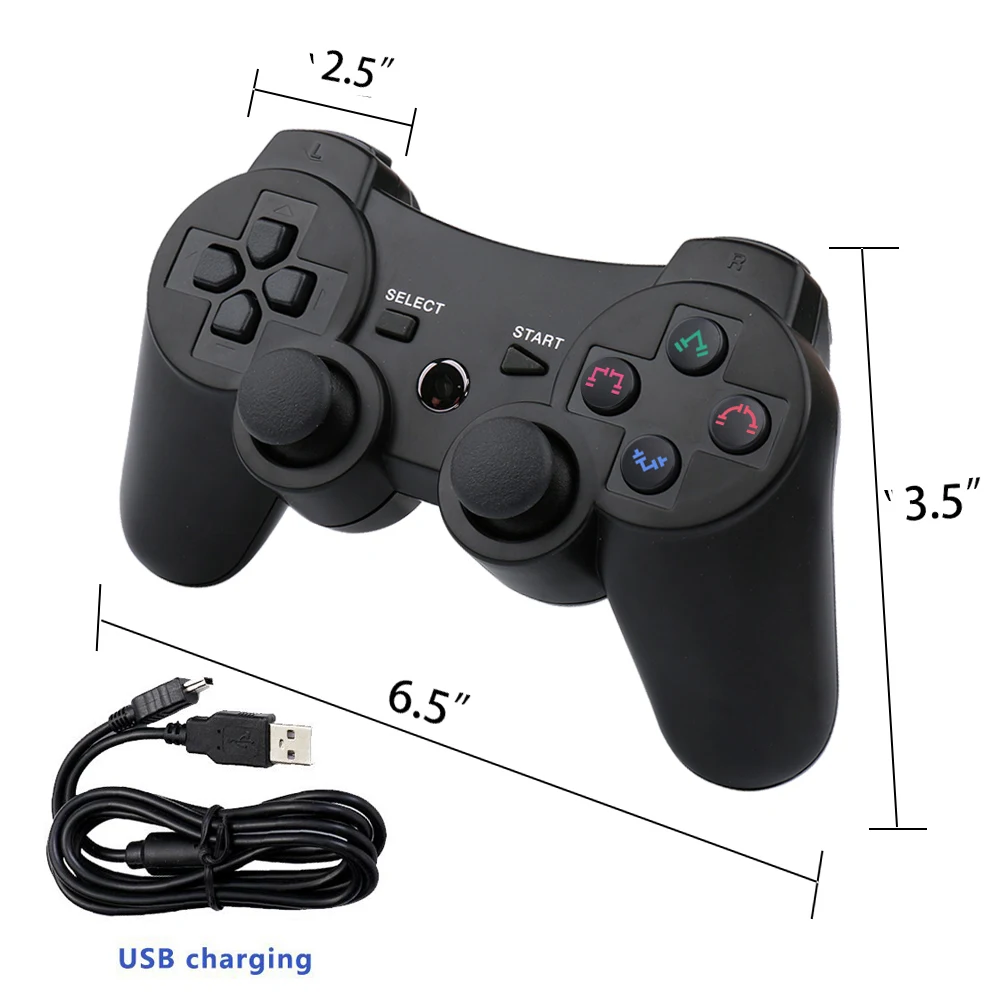 Эргономичный геймпад K ISHAKO для PS3 беспроводной Bluetooth-контроллер sony playstation 3