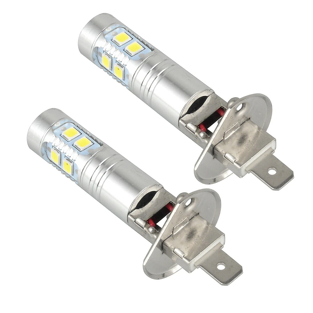 

2pcs H1 LED Headlight Bulbs High Power Fog Lamp Waterproof Driving Lights 6000K/8000K Car Accessories