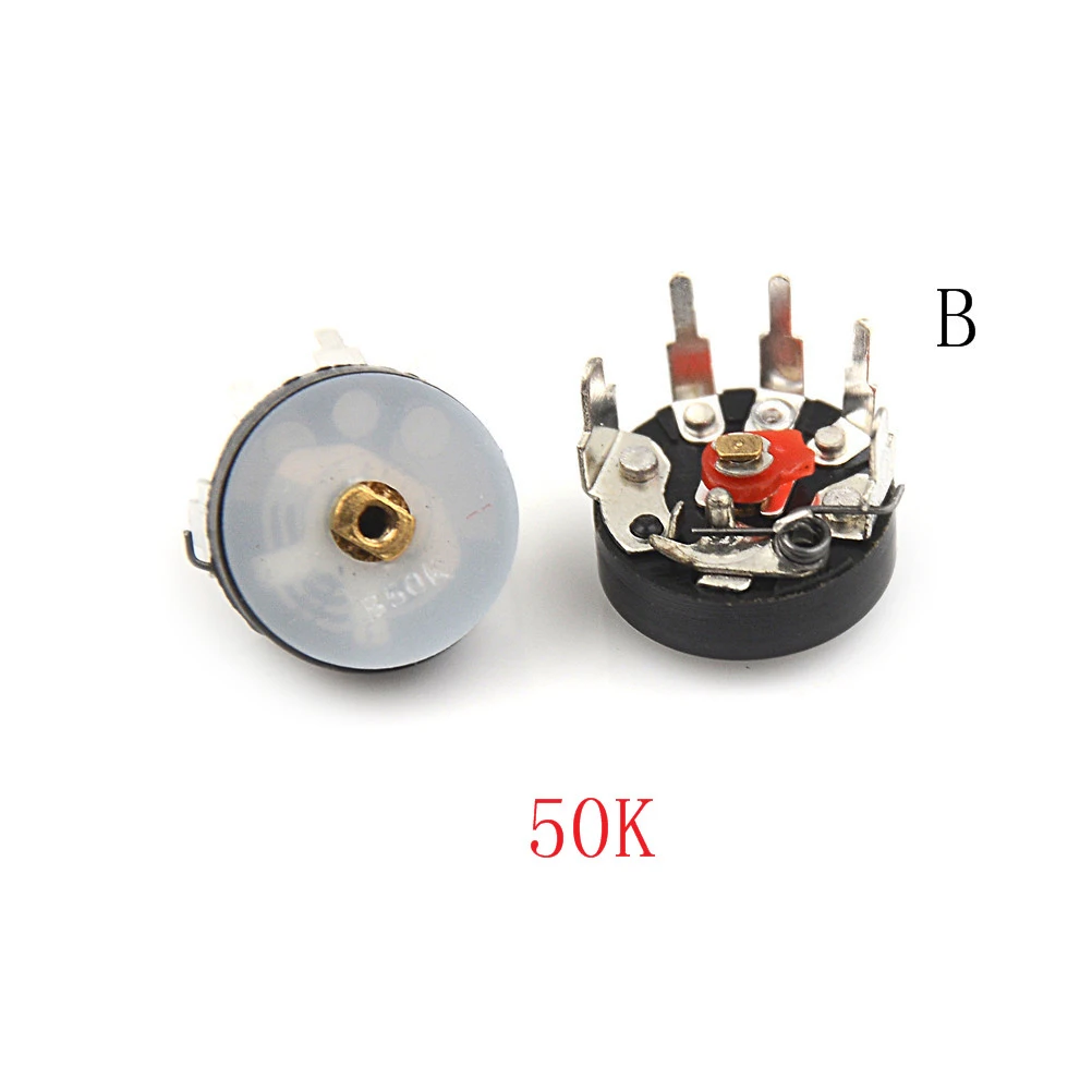 10 шт. прямоугольный радиопотенциометр 12 мм RV12MM B503 B50K|Выключатели| |