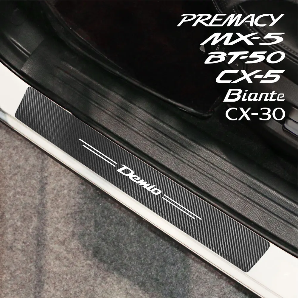 Автомобильные Кожаные наклейки для Mazda 2 Biante BT50 CX5 CX8 CX9 CX30 Demio MX5 Premacy skyactive авто