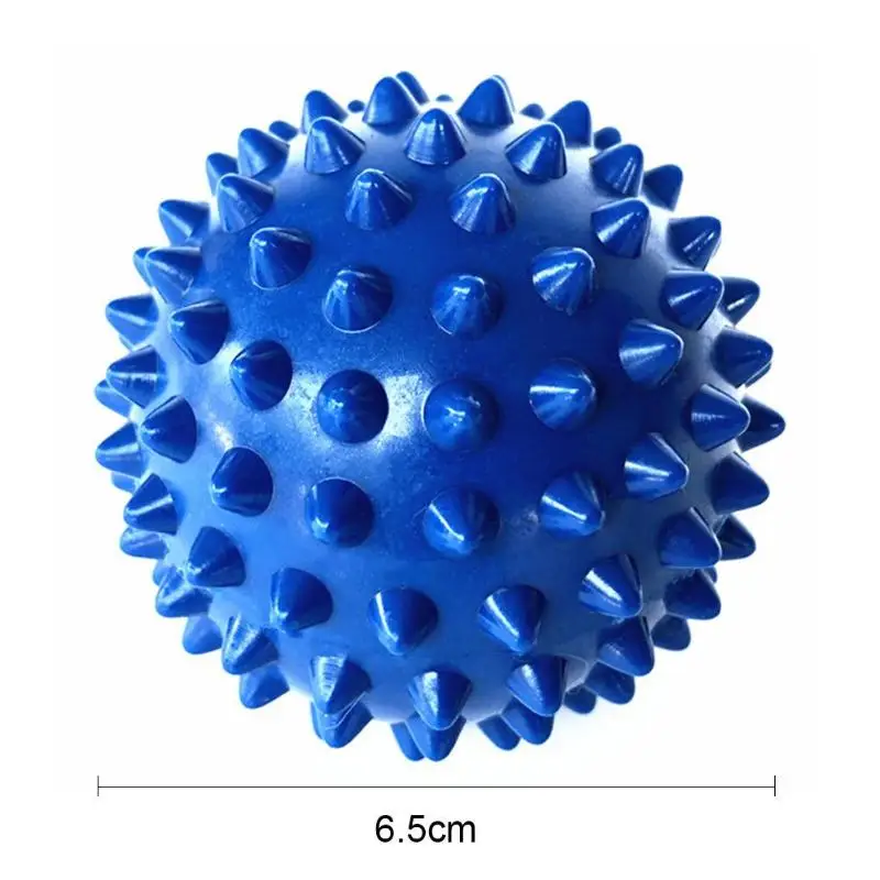 

70mm PVC Spiky Massage Yoga Ball Trigger Point Sport Fitness Hand Foot Pain Stress Relief Muscle Relax Ball Healthy Care Tool