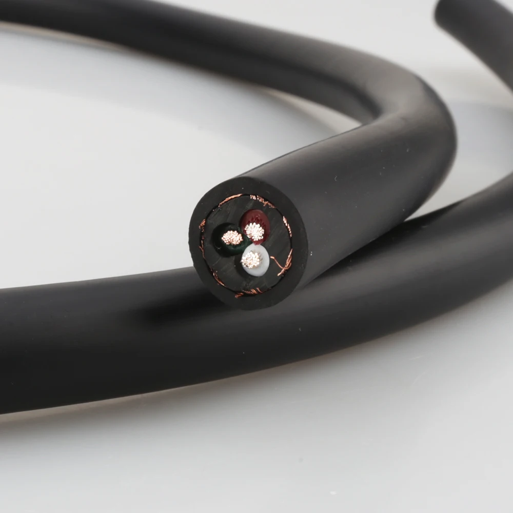 

P110 audio Silver Plated OFC power cable for DIY cable HI End Power cable OFC Silver plated