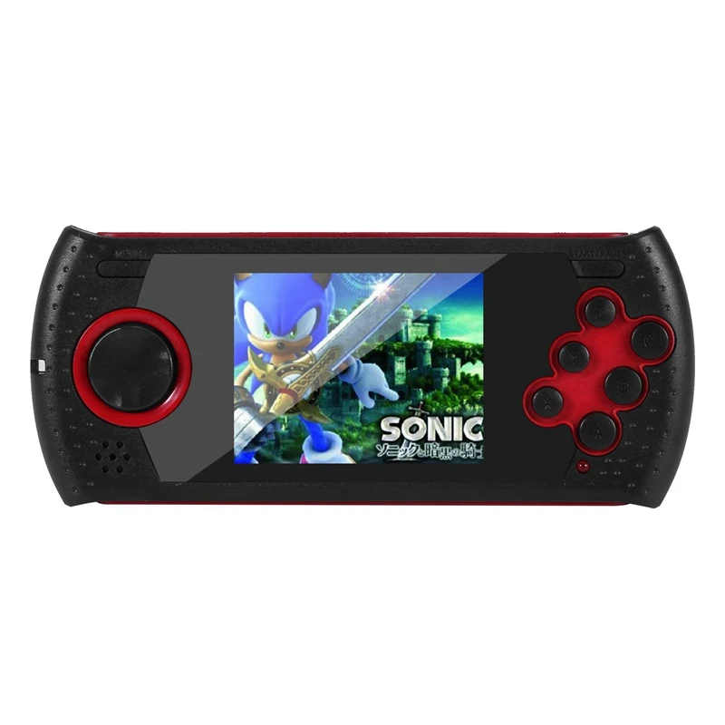 3 дюйма портативный 16 бит Ретро MD16 видео игры плеер портативная игровая консоль