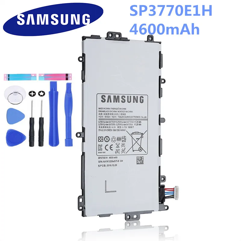 Оригинал для SAMSUNG Galaxy Note 8 0 батарея SP3770E1H Samsung GT N5100 N5110 N5120 Tablet Batteria|Аккумуляторы