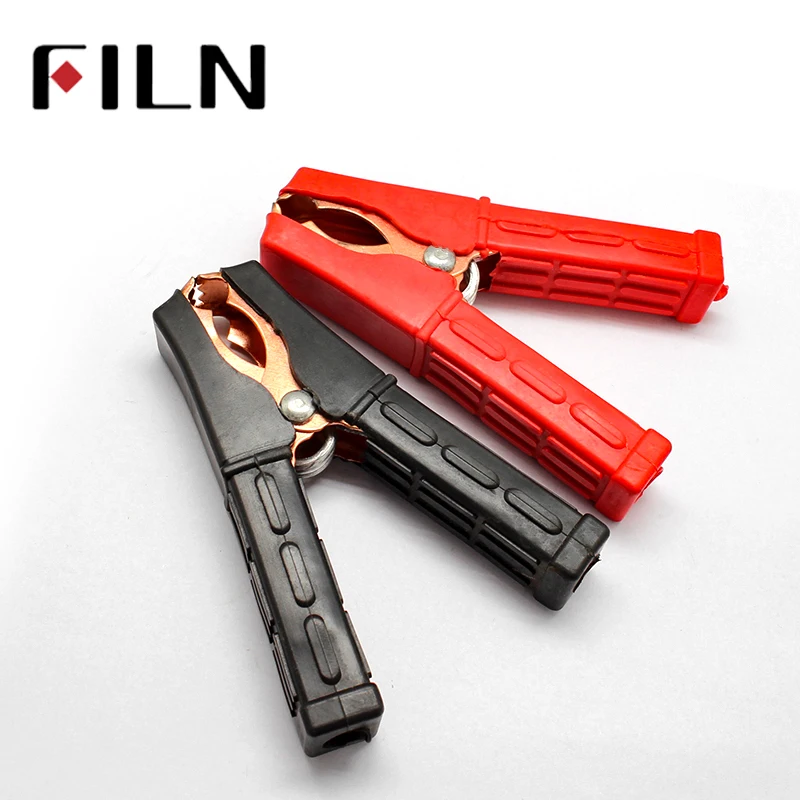 

105 мм 100A Coplete изолированный позолоченный зарядный блок питания зажим для автомобильного аккумулятора фургона крокодил