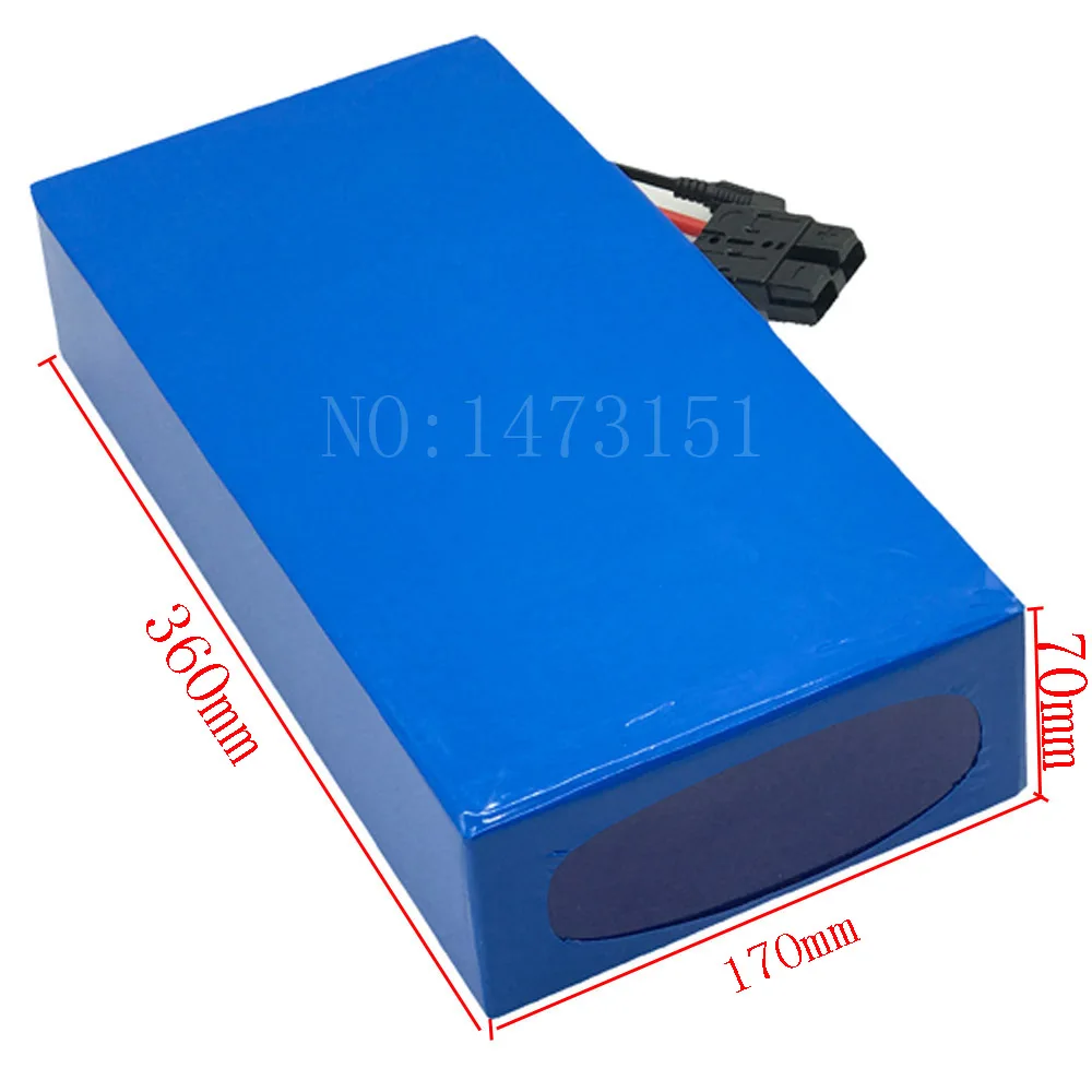 1000W 1500W 2000W 48V литий-ионный аккумулятор 48V 30AH аккумулятора электроскутера 48V литиевый аккумулятор для электрического велосипеда с 50A BMS и зарядным устройством