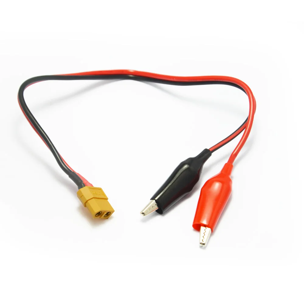 HTRC Charger Cable XT60 Femal Conector Plug To Universal Crocodile Clip | Электроника