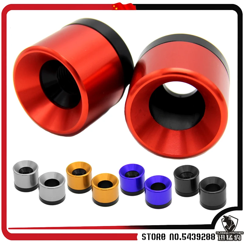

Motorcycle CNC Aluminum Front Wheel Axle Fork Sliders Falling Crash Pads Protector GuardPair for Yamaha XMAX 250 300 2017 2018