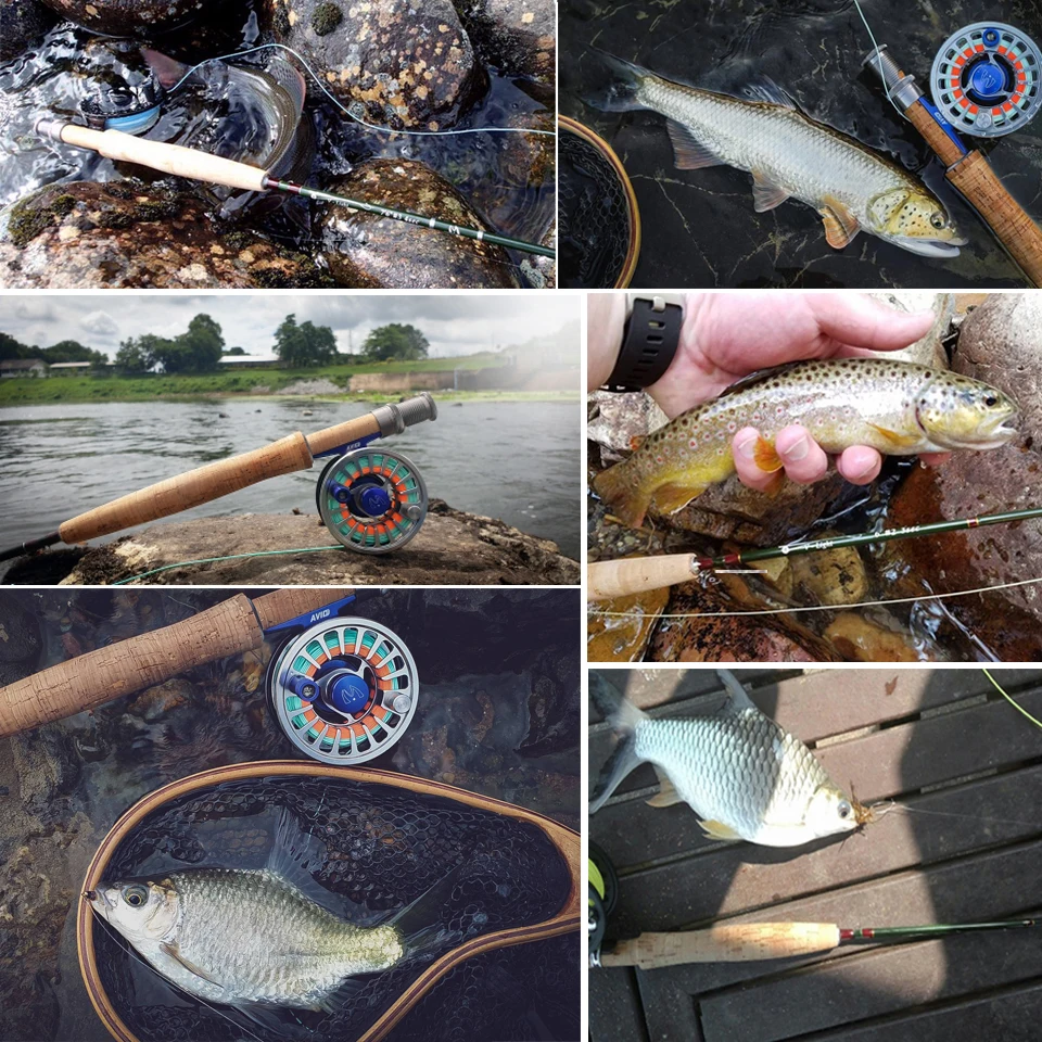 Maximumcatch высококачественный набор для ловли нахлыстом включает в себя леску