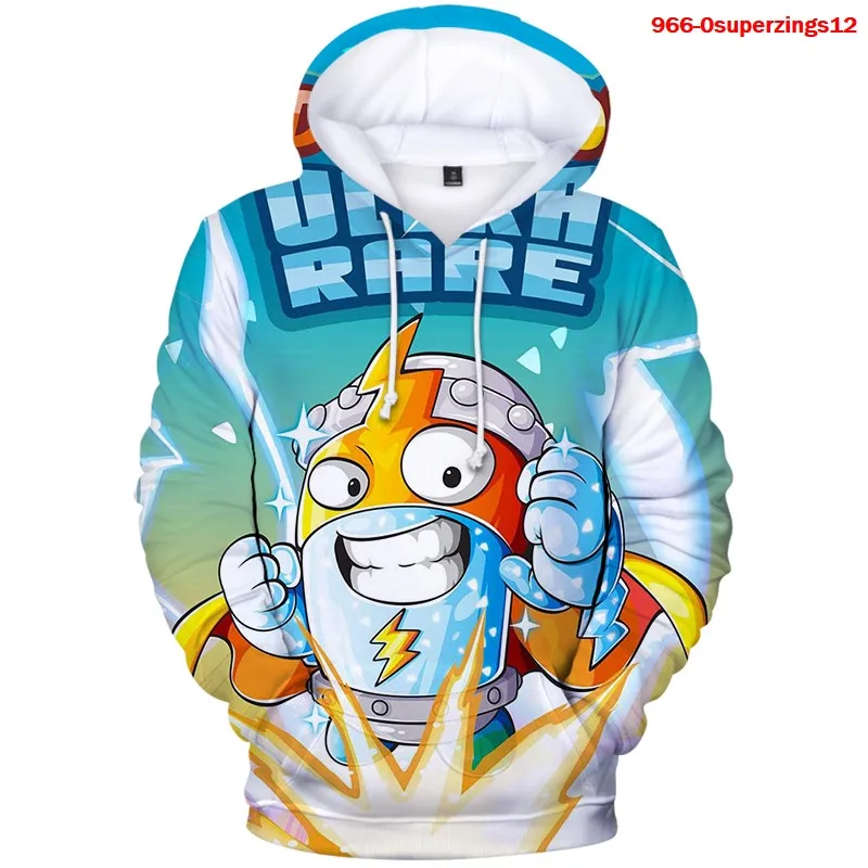 

Anime Super Zings Series 3D Hoodie Boys Girls Sweatshirt Harajuku Streetwear Kids Superzings Lovely Pullovers Xmas Gifts