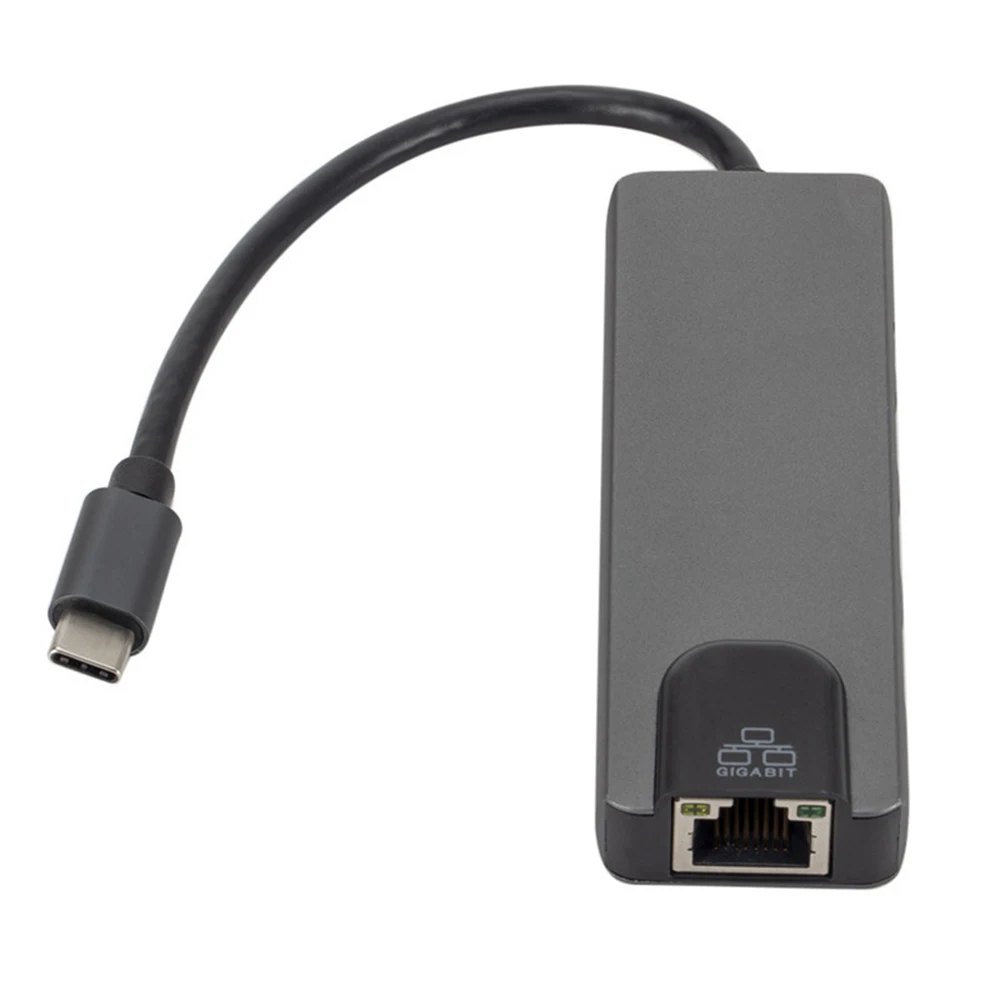 5в1 usb type C концентратор HDMI зарядка PD USB-C к Gigabit Ethernet RJ45 Lan адаптер или Mac book Pro Thunderbolt 3 USB-C зарядное устройство концентратор