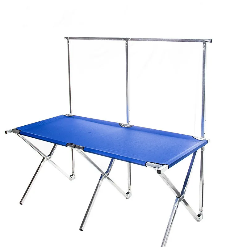 

Складной стол для кемпинга, Складная полка для ночного рынка, многофункциональный портативный пакет для мобильного дисплея металлическая наружная мебель