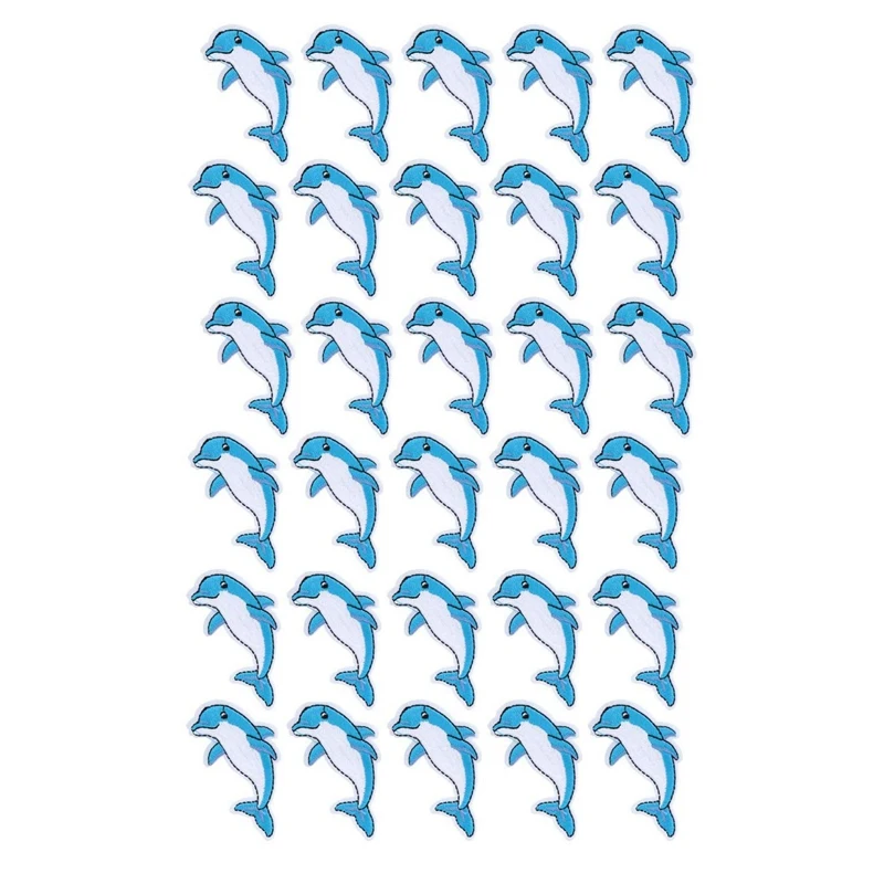 30 шт. патчи для глажки с вышивкой | Дом и сад