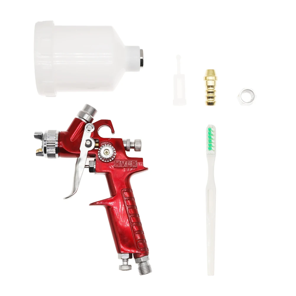

WENXING 0.8mm/1.0mm Nozzle H-2000 Professional HVLP Mini Paint Spray Gun Airbrush For Painting Car Aerograph Pneumatic Gun