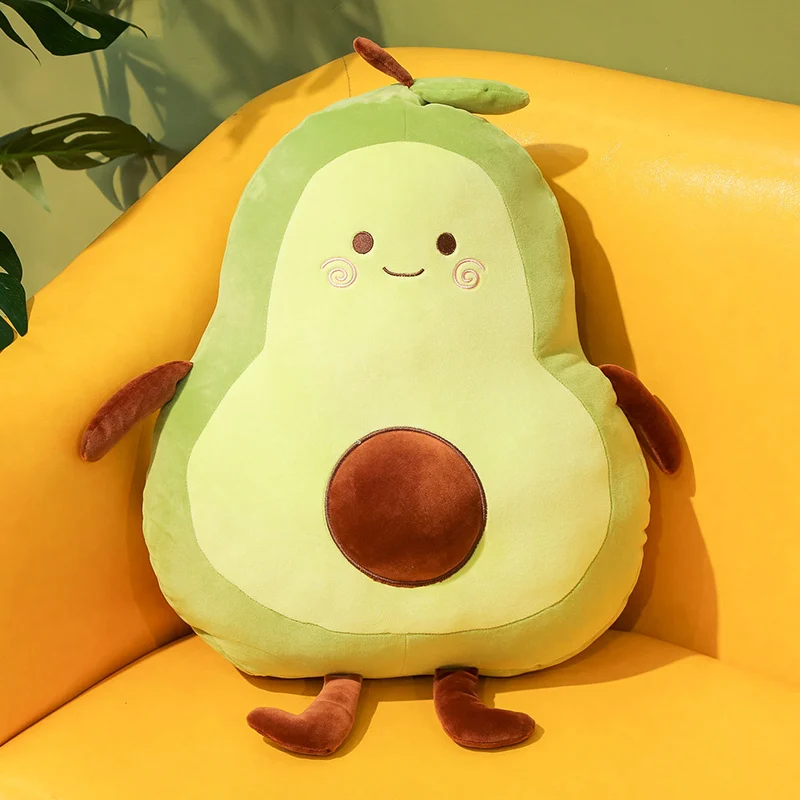 

45-115CM Creative Avocado Stuffed Plush Toy Cute Fruit Toy Pillow Avocado Toy Birthday Gift Children Birthday Gift