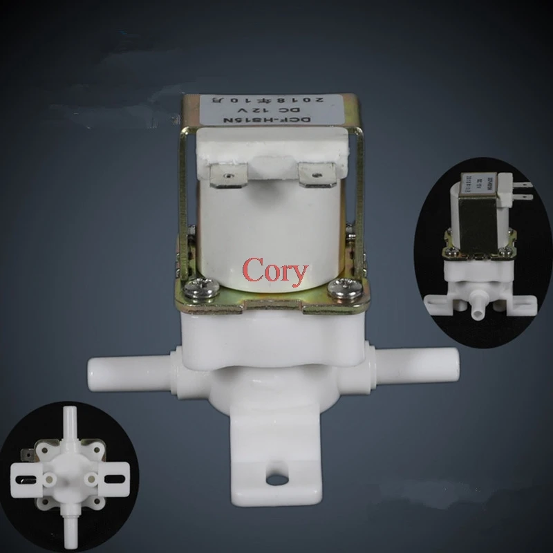 Пластиковый электромагнитный клапан 12 в пост. Тока 24 220 В перем. 1/4 &quotвертикальный