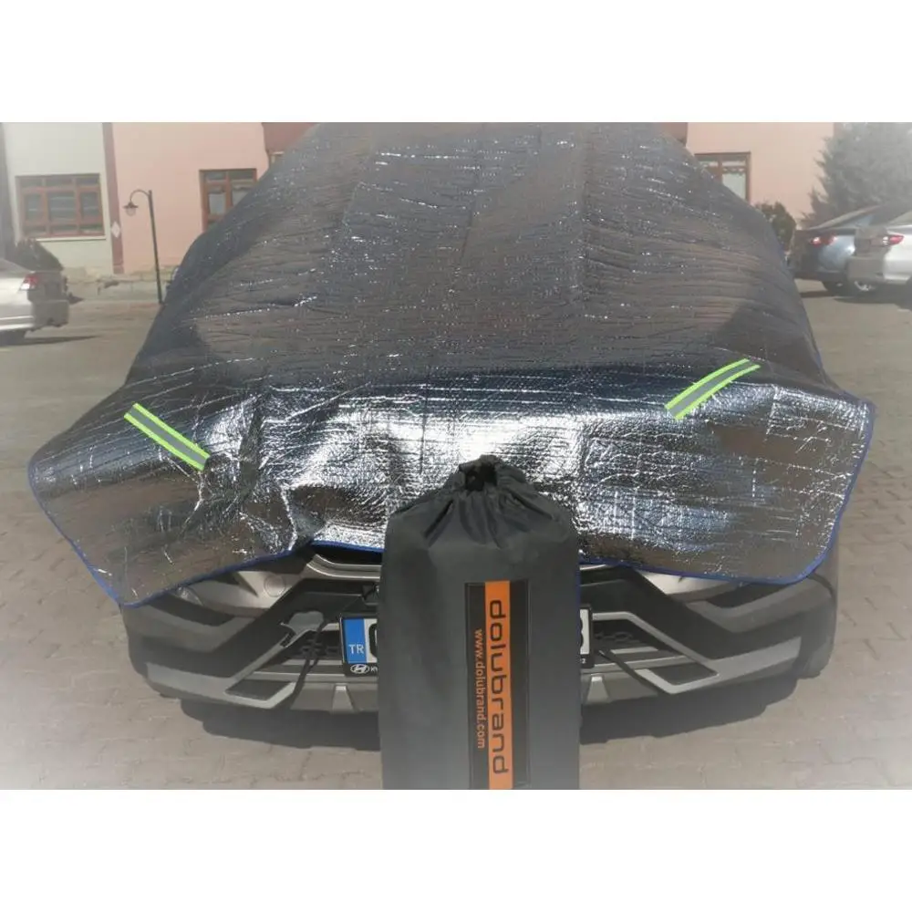 

Car hail, rain, snow, protective cover. 5 layers of material. Waterproof, does not rust the car. SUV NEW VERSION