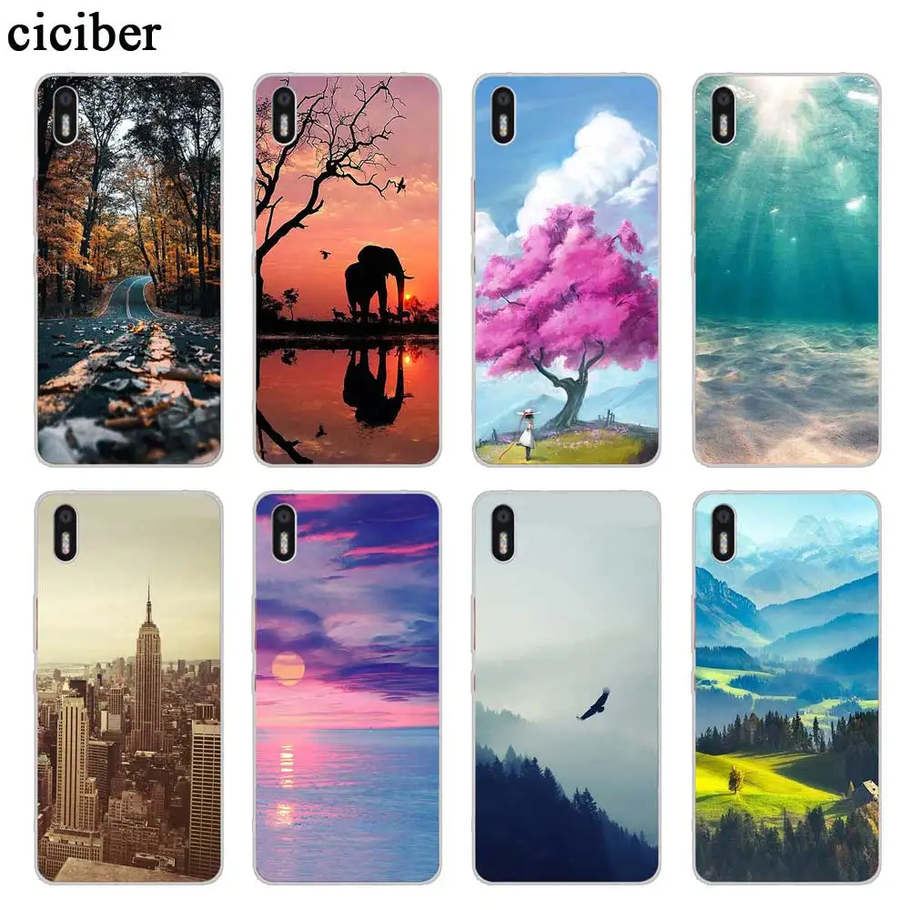 

Beautiful Landscape For BQ Aquaris U2 C U X5 V VS X2 X Plus Lite Pro E5 S M5 M5.5 Soft Silicone Phone Case Cover Clear TPU Coque