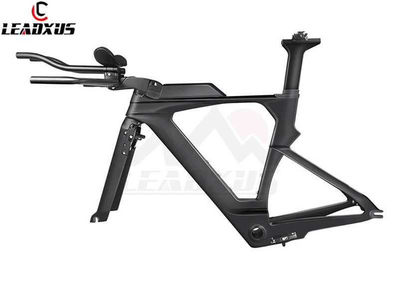LEADXUS KX3000 черная рама для тропа триатлона карбоновая велосипедная Рама TT вилка