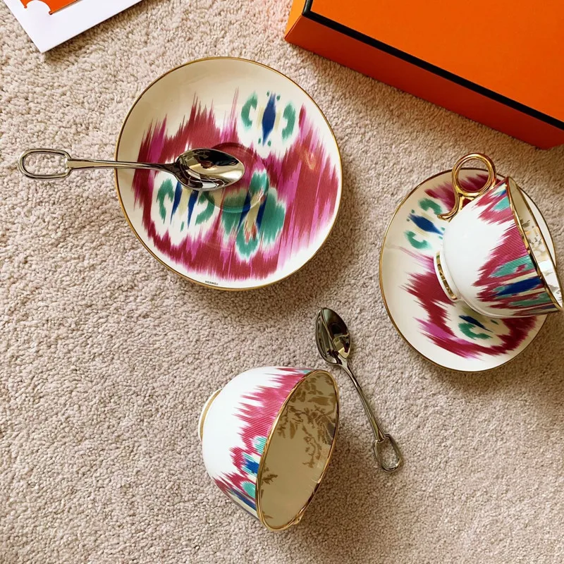 

2 шт./набор, керамические кофейные чашки в коробке