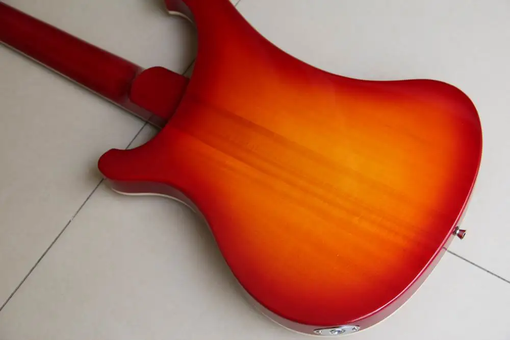Новое поступление 4003 бас электрический 4 струны в Cherry Sunburst Бесплатная доставка