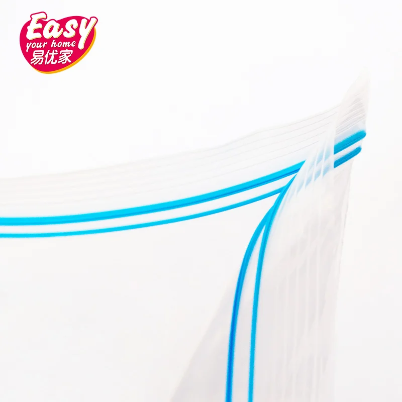 Пищевой многоразовый пластиковый морозильник свежий пакет для пищевых