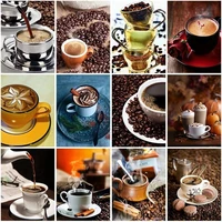 5d diy diamond painting coffee cup full round square drill rhinestone embroidery cross stitch mosaic pictures cafe home decor