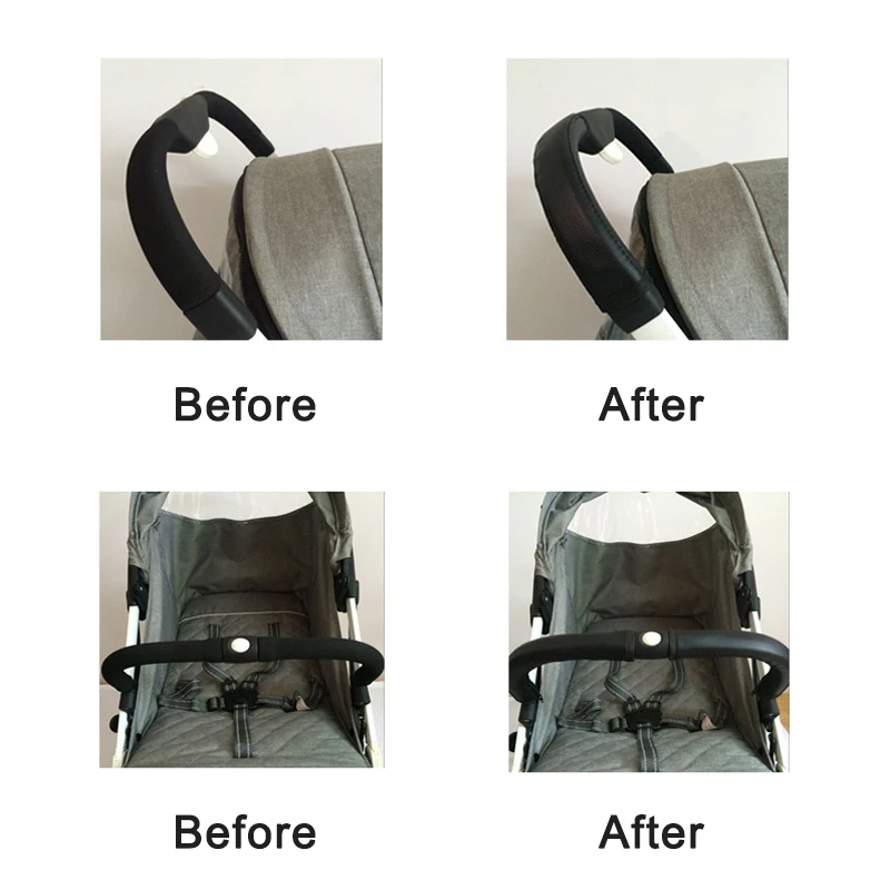 Аксессуары для детской коляски кожаный защитный чехол подлокотника бампера