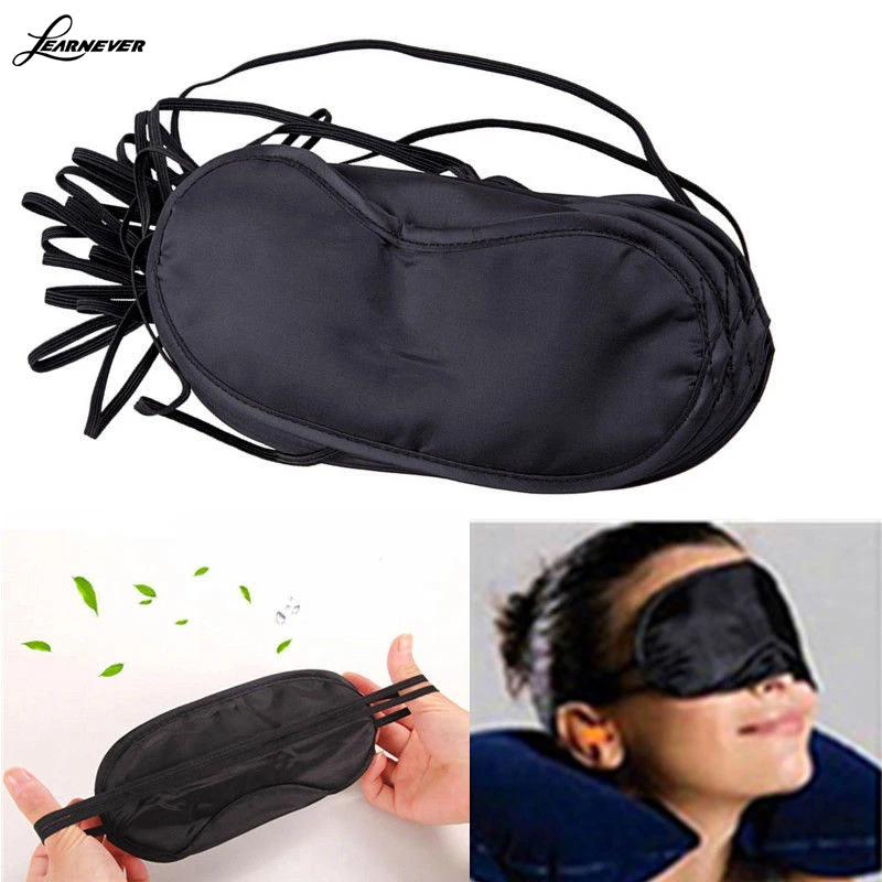1X случайный цвет спальный глаз путешествия маска чехол Nap тени повязка на глаза