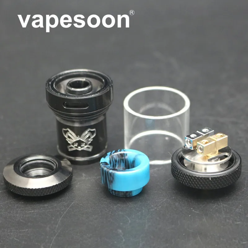 Vapesoon уникальный кролик 25 мм RTA 2 мл/4 5 мл распылитель с резиновый дрип тип