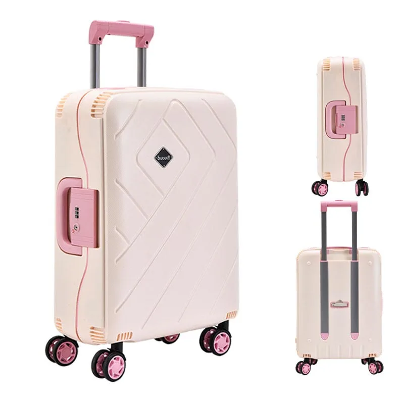 Популярный универсальный чемодан на колесиках для мужчин и женщин с кодовым