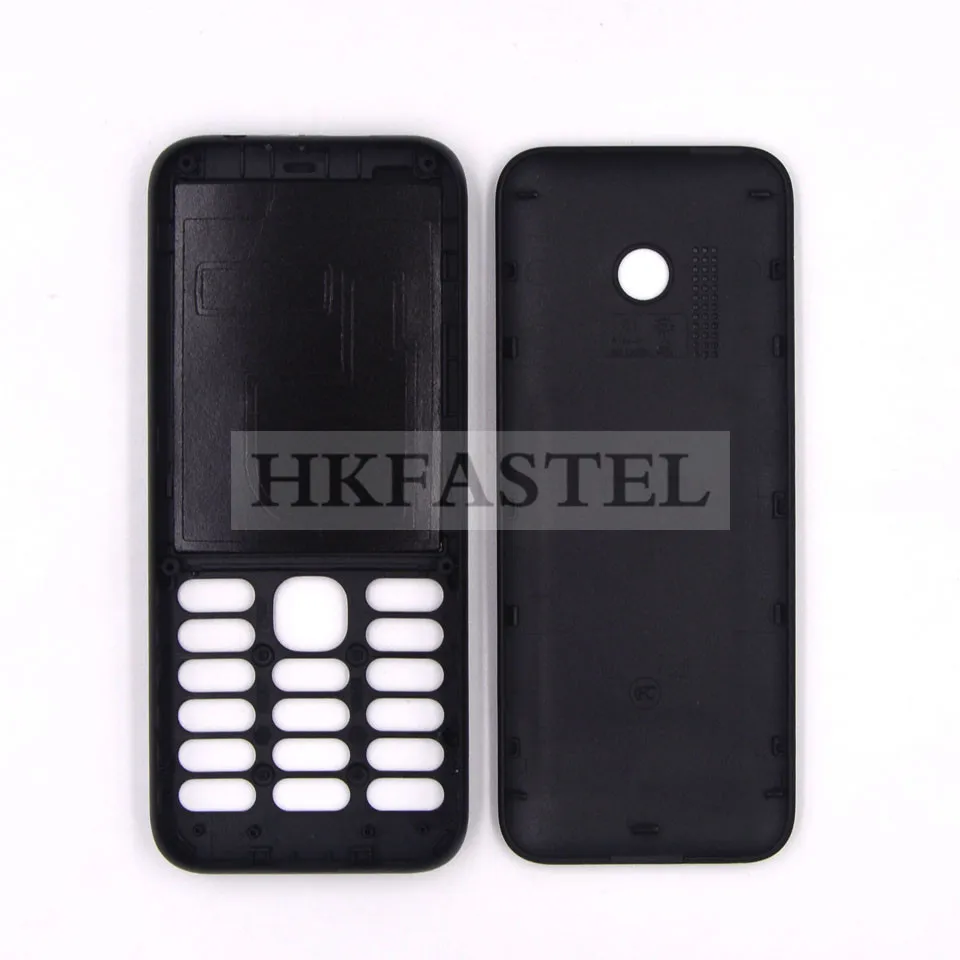 HKFASTEL высококачественный корпус клавиатуры для Nokia 215 Dual SIM Полный Мобильный телефон чехол с клавиатурой
