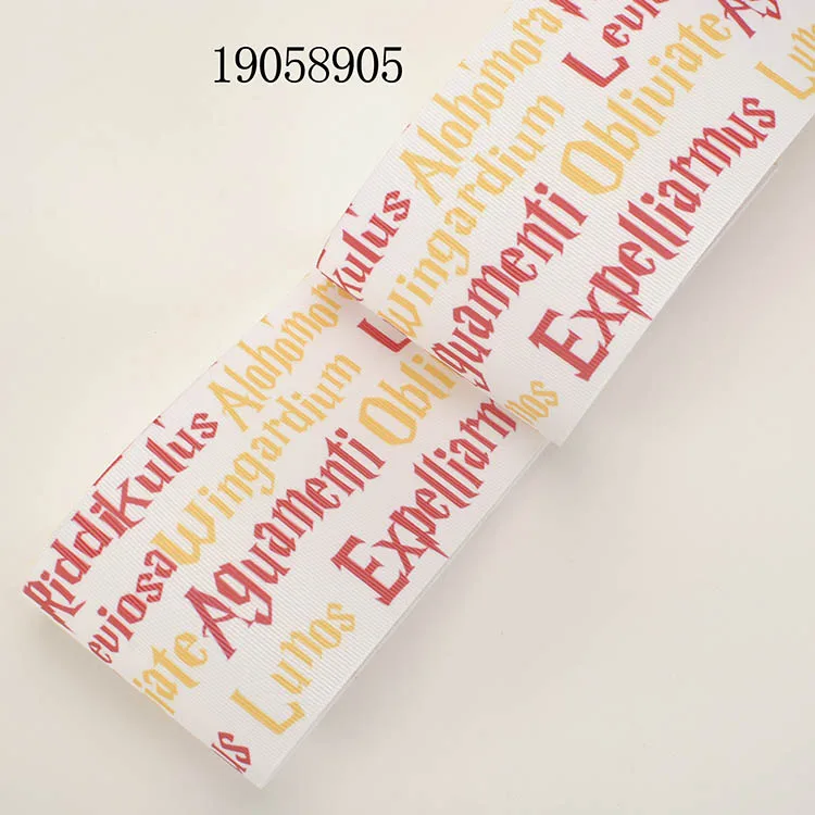 Winsome 50 ярдов 16 мм-75 мм герои мультфильмов красочные печатные Grosgrain FOE ленты | Дом и