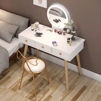 dressing table bedroom small apartment nordic dressing table storage cabinet modern simple makeup cabinet net red dressing table