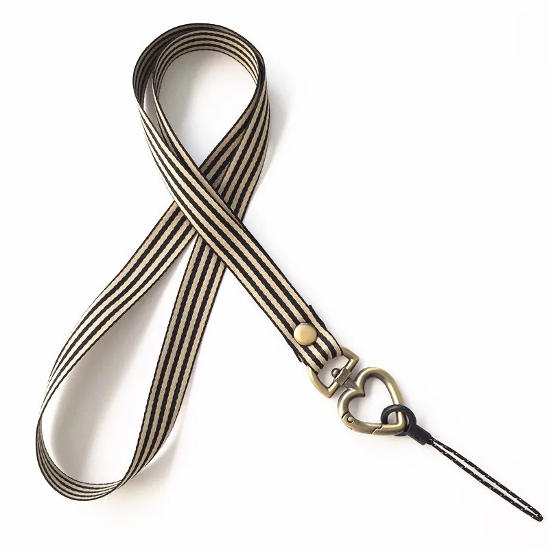 

1 PC Anti-lost Badges Cell Phone Rope, Nylon Neck Mobile Phone Lanyard, Key Ring Sling Badge Neckband Keychain Neck Straps