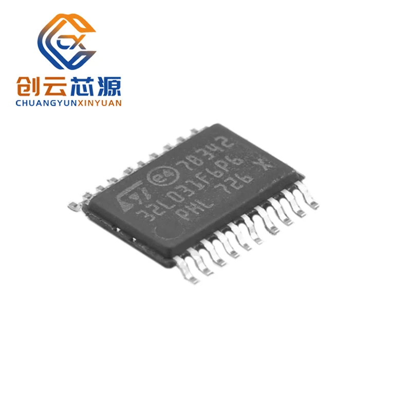 

1Pcs New 100% Original STM32L031F6P6 TSSOP-20 Arduino Nano Integrated Circuits Operational Amplifier Single Chip Microcomputer